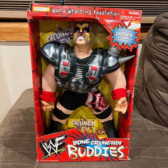 JAKKS WWF BONE CRUNCHIN' BUDDIES LEGION OF DOOM ANIMAL RARE - Picture 1 of 10